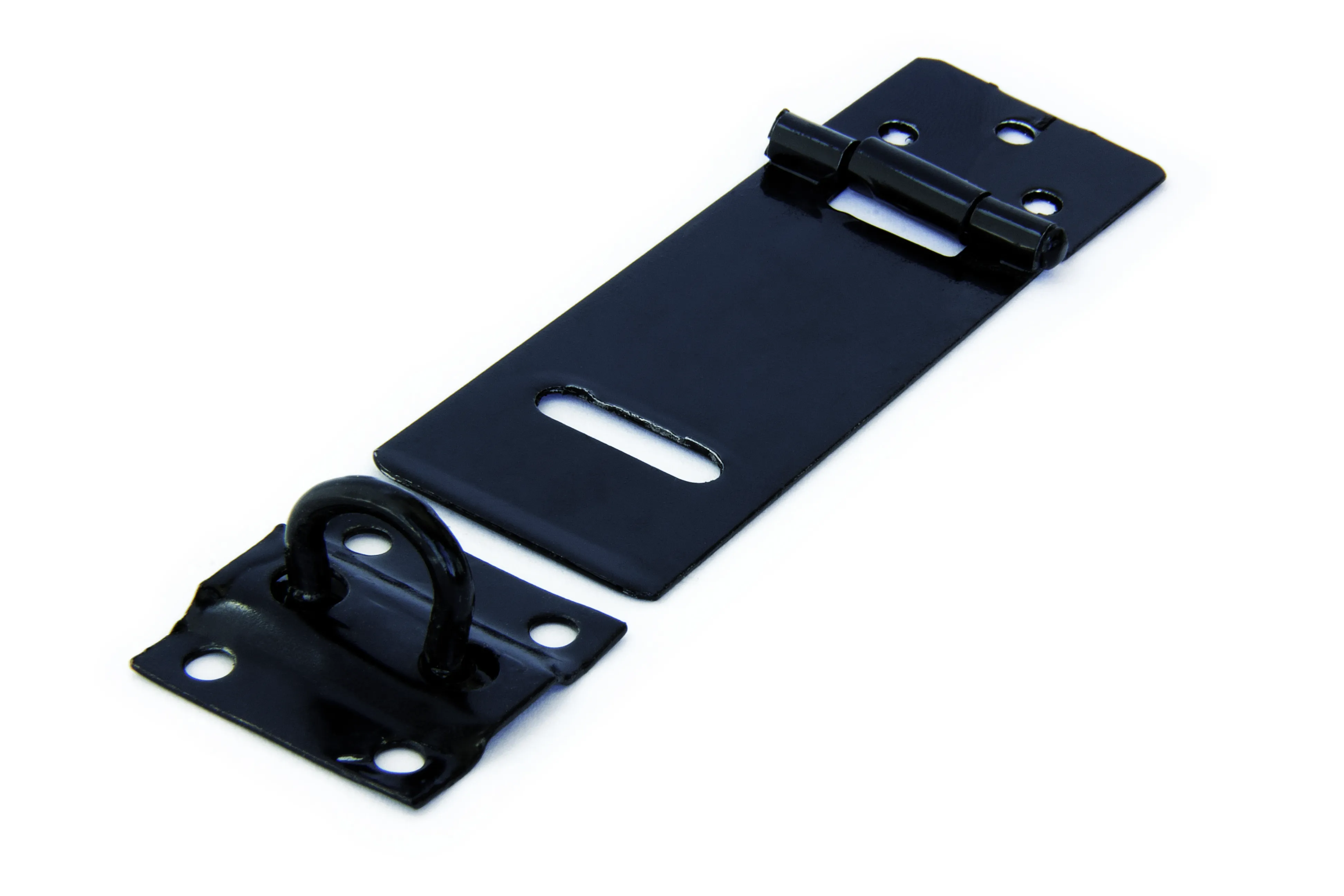 Imagen Porta Candados Hierro Charolado Negro